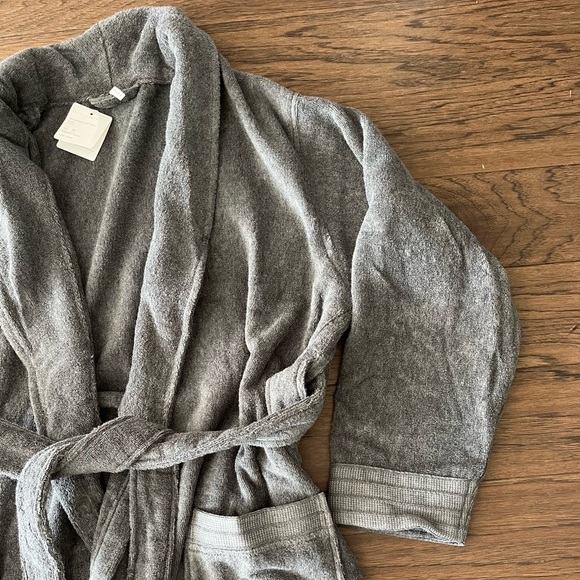 Pottery Barn Gray Robe - Picture 5 of 7